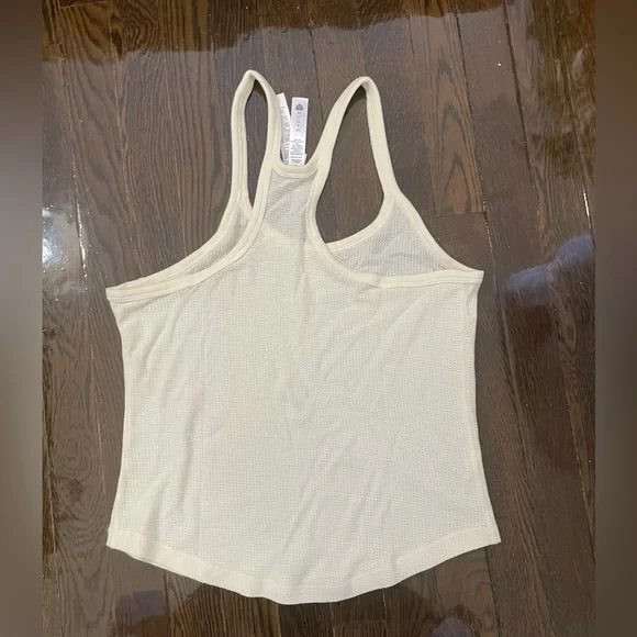 NWT Madewell Knit Mesh Racerback Tank - Picture 6 of 8